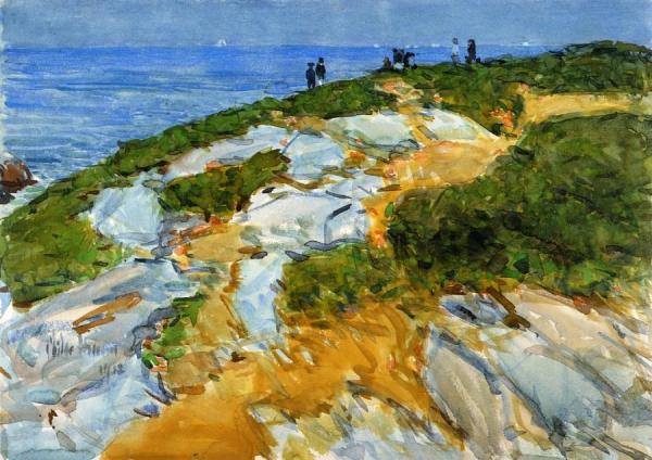 Sunday Morning, Appledore by Frederick Childe Hassam