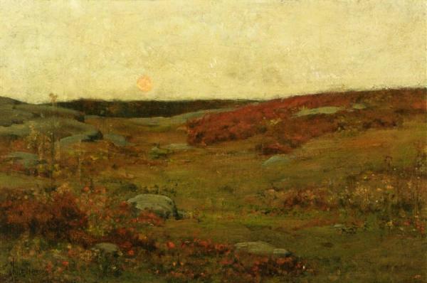 Sunrise - Autumn by Frederick Childe Hassam