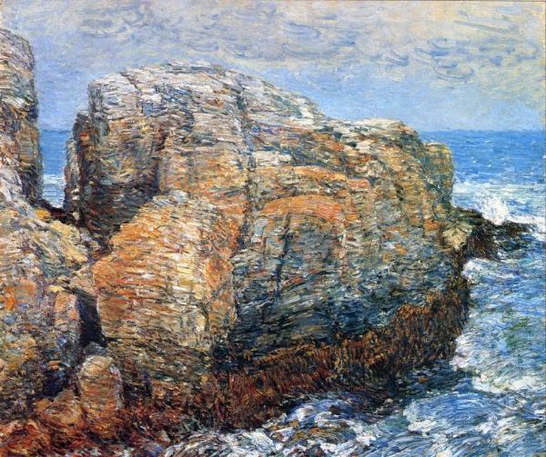 Sylph's Rock, Appledore by Frederick Childe Hassam