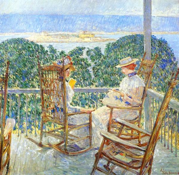 Ten Pound Island by Frederick Childe Hassam