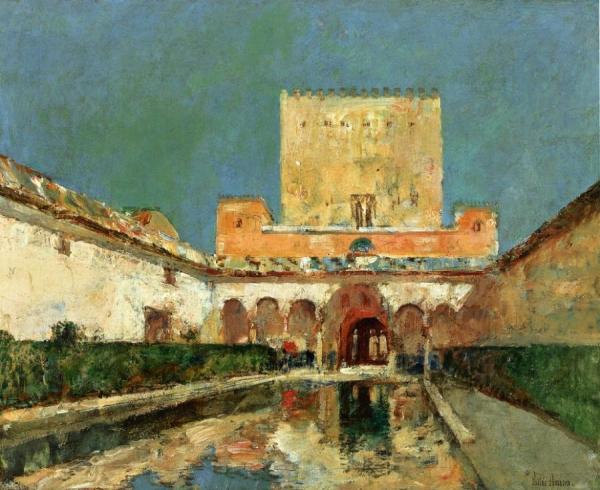 The Alhambra by Frederick Childe Hassam
