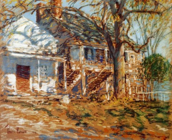 The Brush House by Frederick Childe Hassam