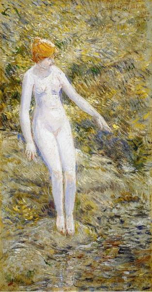 The Butterfly by Frederick Childe Hassam