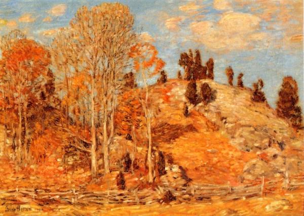 The Cedar Lot, Old Lyme by Frederick Childe Hassam