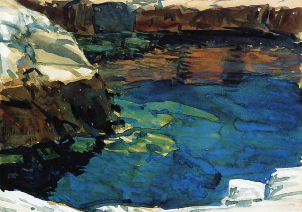 The Cove by Frederick Childe Hassam