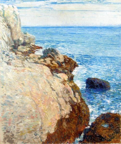 The East Headland, Appledore - Isles Of Shoals by Frederick Childe Hassam