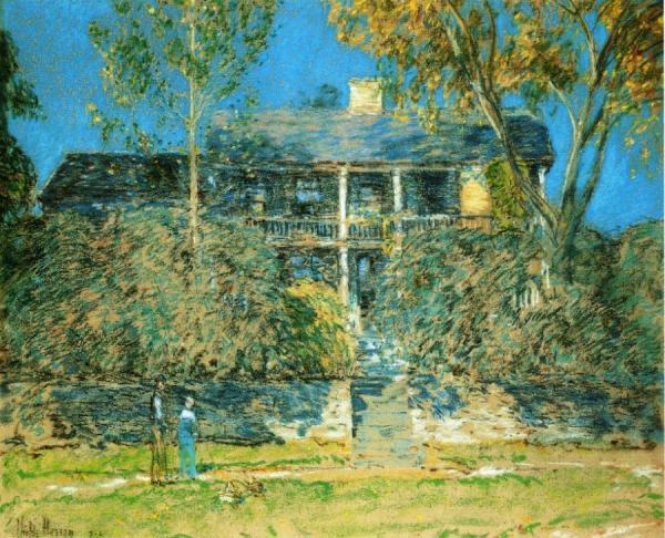 The Holly Farm by Frederick Childe Hassam