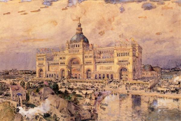 The Mackaye Spectatorium by Frederick Childe Hassam