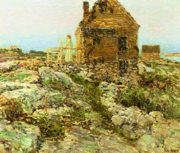 The Norwegian Cottage by Frederick Childe Hassam