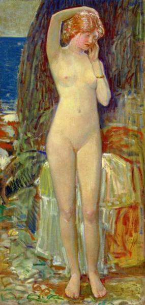 The Nymph Of Beryl Gorge by Frederick Childe Hassam