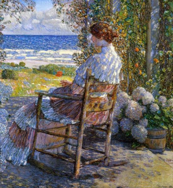 The Sea by Frederick Childe Hassam