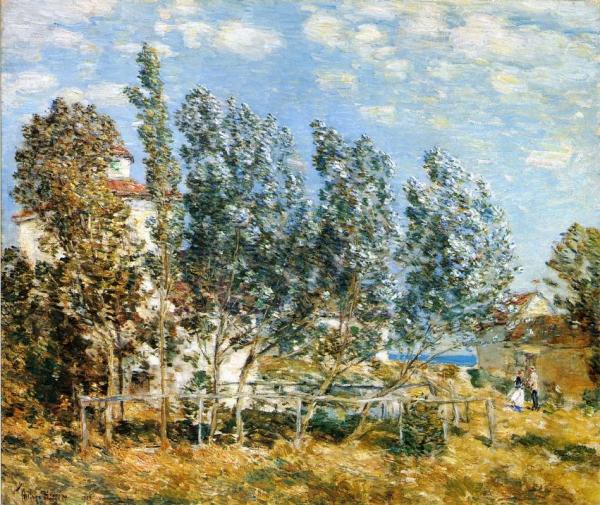 The Southwest Wind by Frederick Childe Hassam