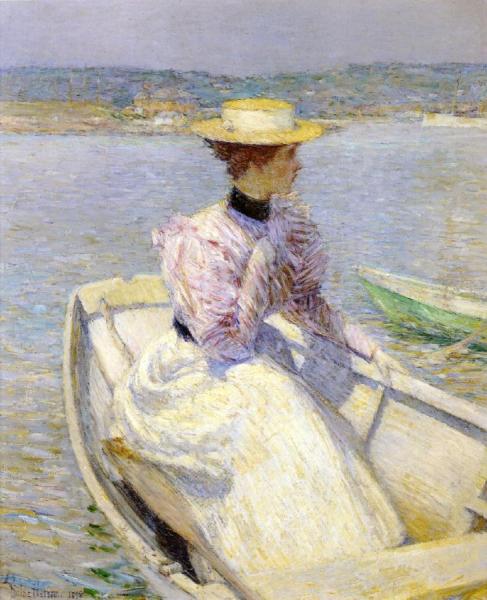 The White Dory by Frederick Childe Hassam