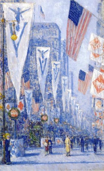 Victory Day, May 1919 by Frederick Childe Hassam