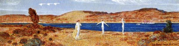 Wild Swans Sacred To Apollo by Frederick Childe Hassam