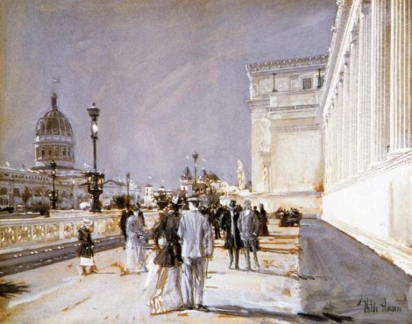 World's Fair, Chicago by Frederick Childe Hassam