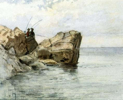 Young Fishermen by Frederick Childe Hassam