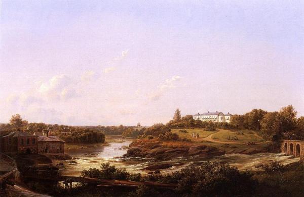 River Landscape by Frederick Debourg Richards