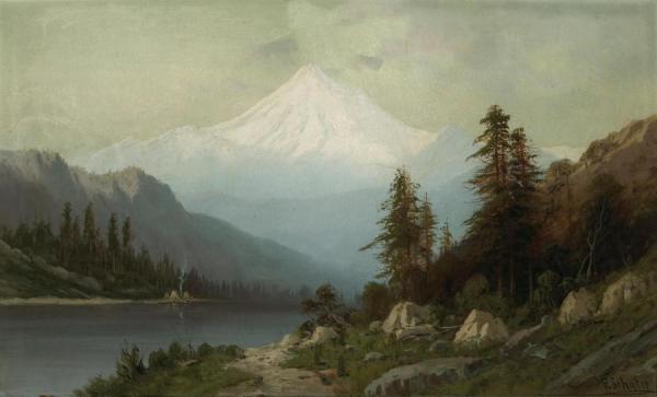 Mt. Baker, British Columbia by Frederick Ferdinand Schafer