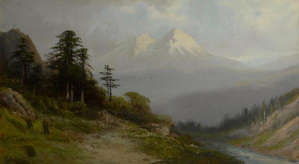 Mt. Shasta, California by Frederick Ferdinand Schafer