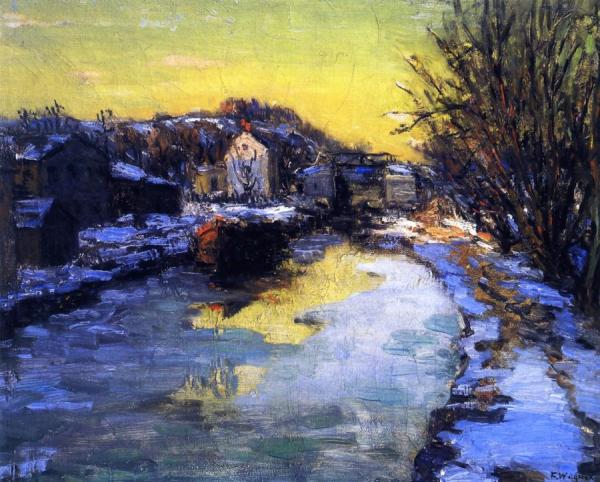 Calan At Lumberville by Frederick (fred) R. Wagler