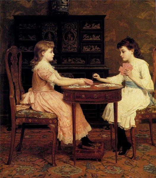 Old Maid, A Cardgame by Frederick Goodall