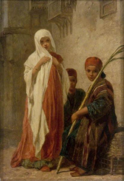 Palm Offering by Frederick Goodall