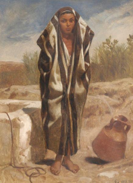 Rebecca At The Well by Frederick Goodall
