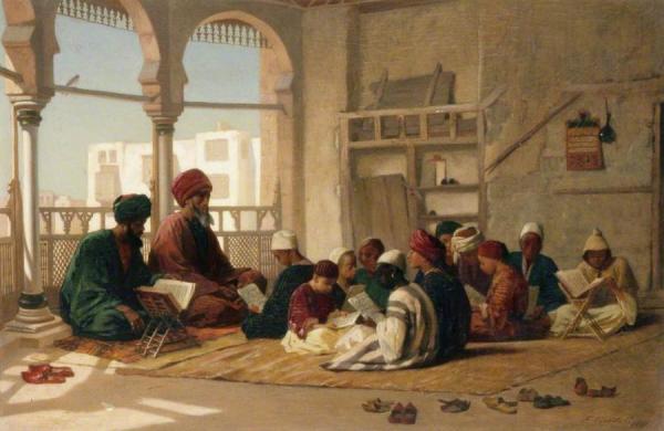 Sultan Hassan's School, Cairo by Frederick Goodall