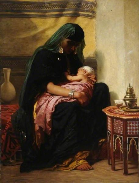 The First Born by Frederick Goodall