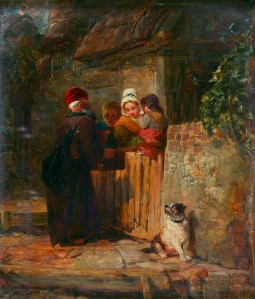 The Pedlar by Frederick Goodall