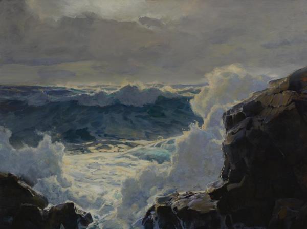 Breaking Waves by Frederick Judd Waugh
