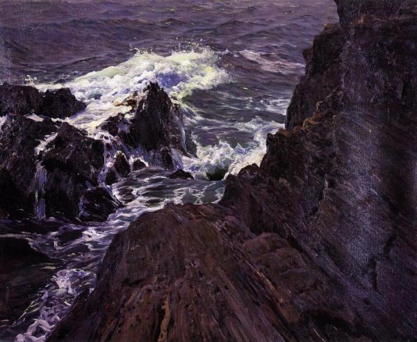 East Coast Bailey's Island, Casco Bay by Frederick Judd Waugh