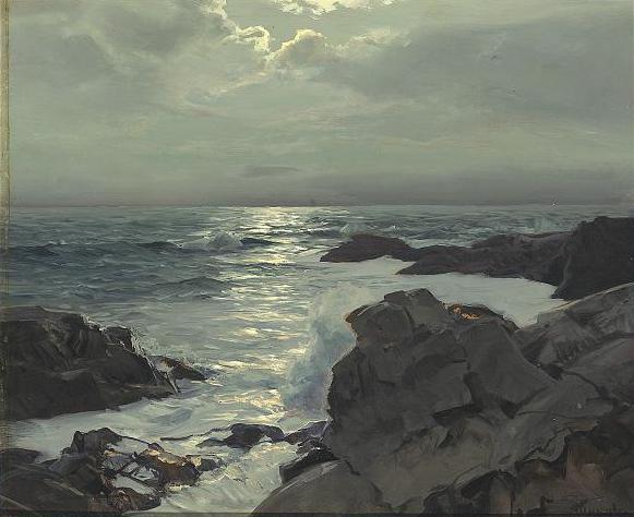 Frederick Judd Waugh Moonlight