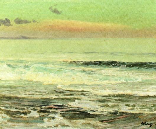 Seascape, Jersey Coast by Frederick Judd Waugh