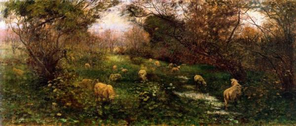 Frederick Mccubbin An Autumn Pastoral