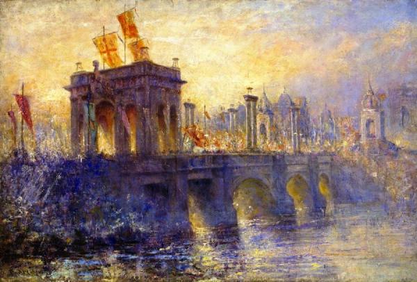 Arrival Of The Duke And Duchess Of York, Melbourne, 1901 by Frederick Mccubbin