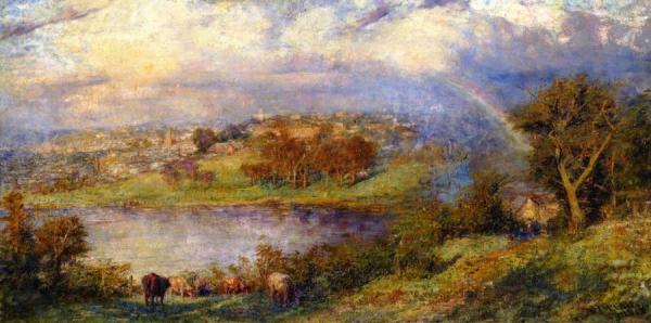 Flood Waters by Frederick Mccubbin