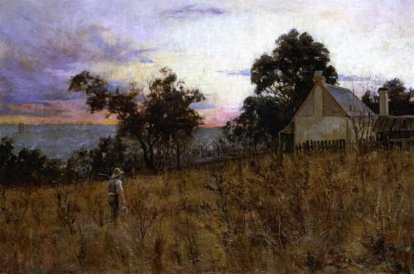 Heath Paddock, Hawthorn by Frederick Mccubbin