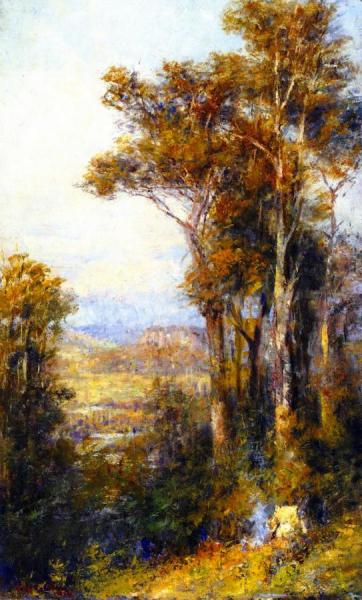 Landscape, Macedon by Frederick Mccubbin
