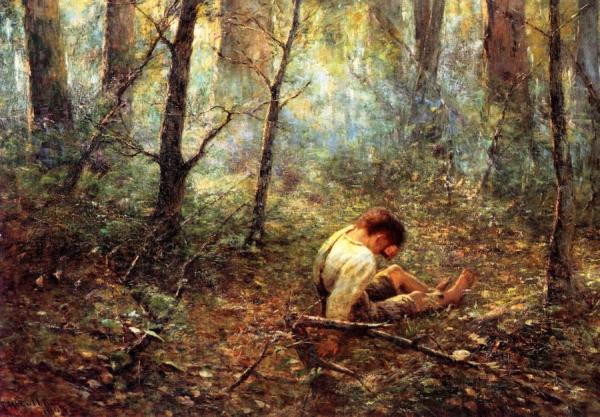 Lost by Frederick Mccubbin