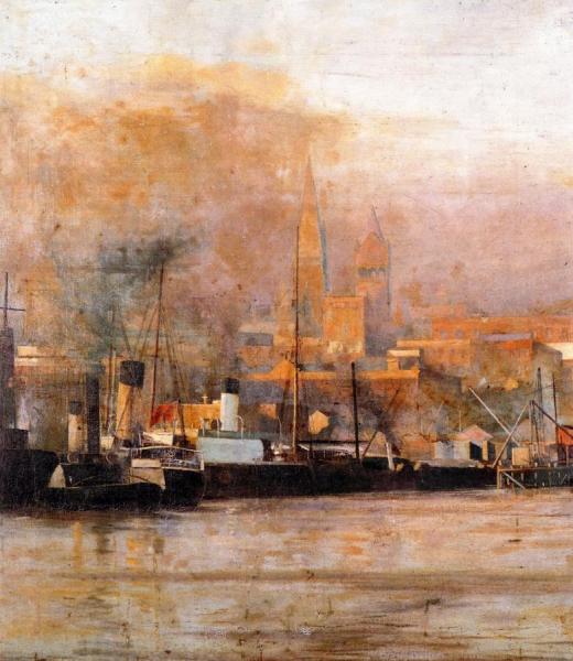 Melbourne In 1888 by Frederick Mccubbin Oil Painting Reproductions