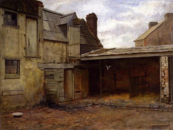Old Stables by Frederick Mccubbin