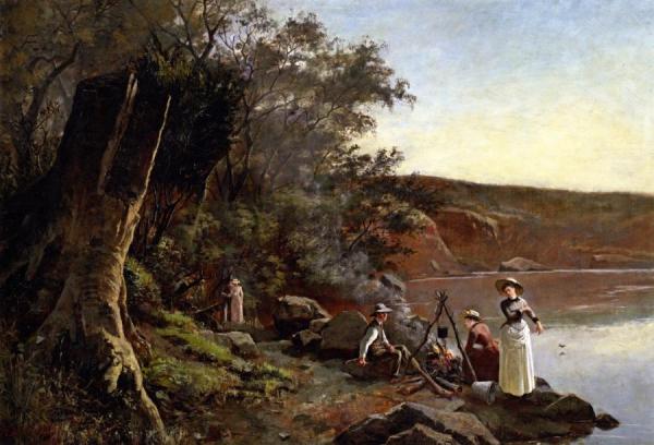 Picnic At Studley Park by Frederick Mccubbin