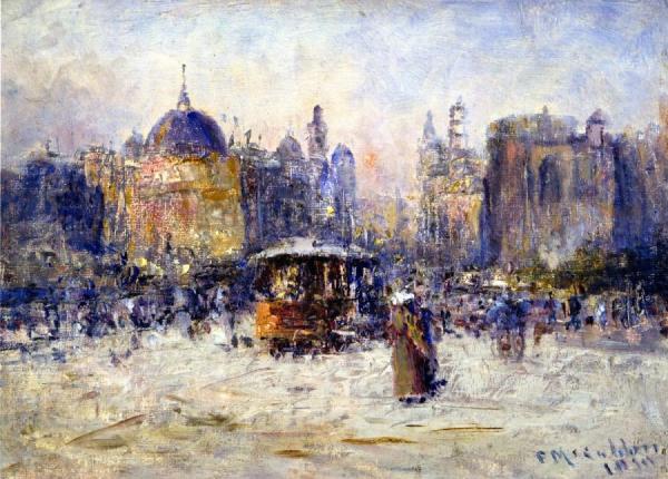 Princes Bridge by Frederick Mccubbin