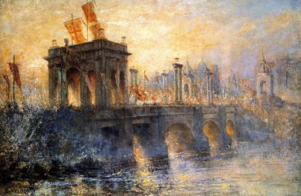 Princess Bridge by Frederick Mccubbin