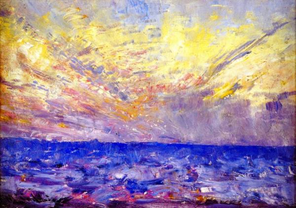 Setting Sun by Frederick Mccubbin