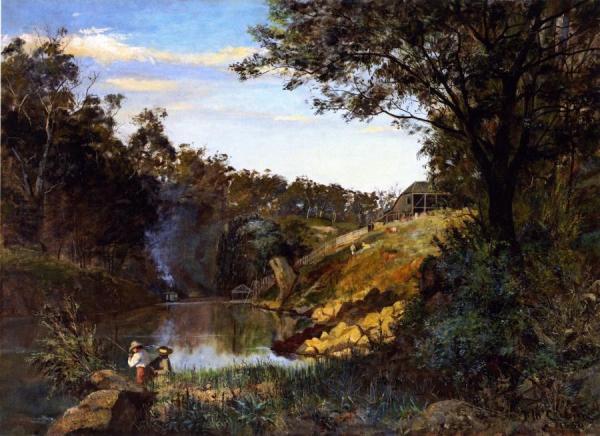 Sunset Glow by Frederick Mccubbin