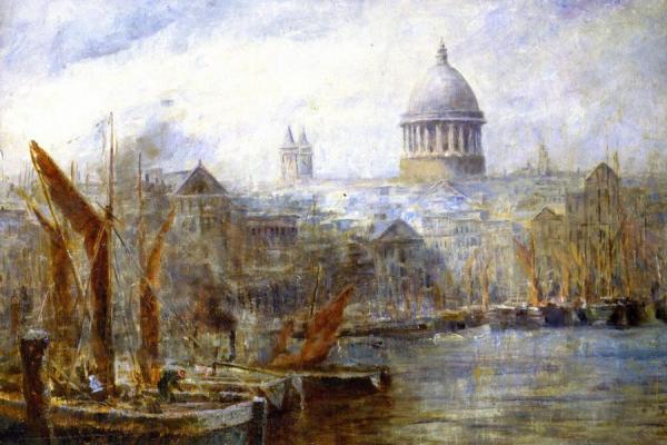 The Pool Of London by Frederick Mccubbin
