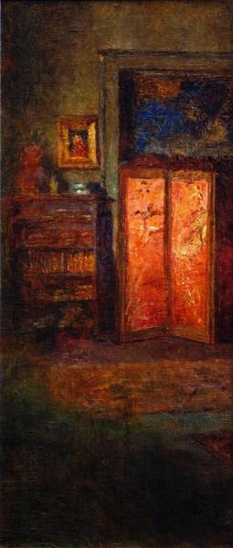 The Red Screne by Frederick Mccubbin